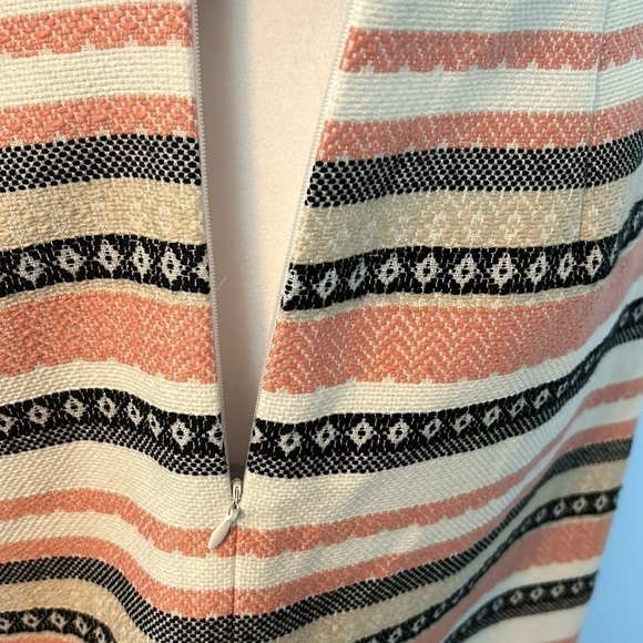 LOFT Southwestern Pattern Skirt Size 4 - Picture 5 of 8